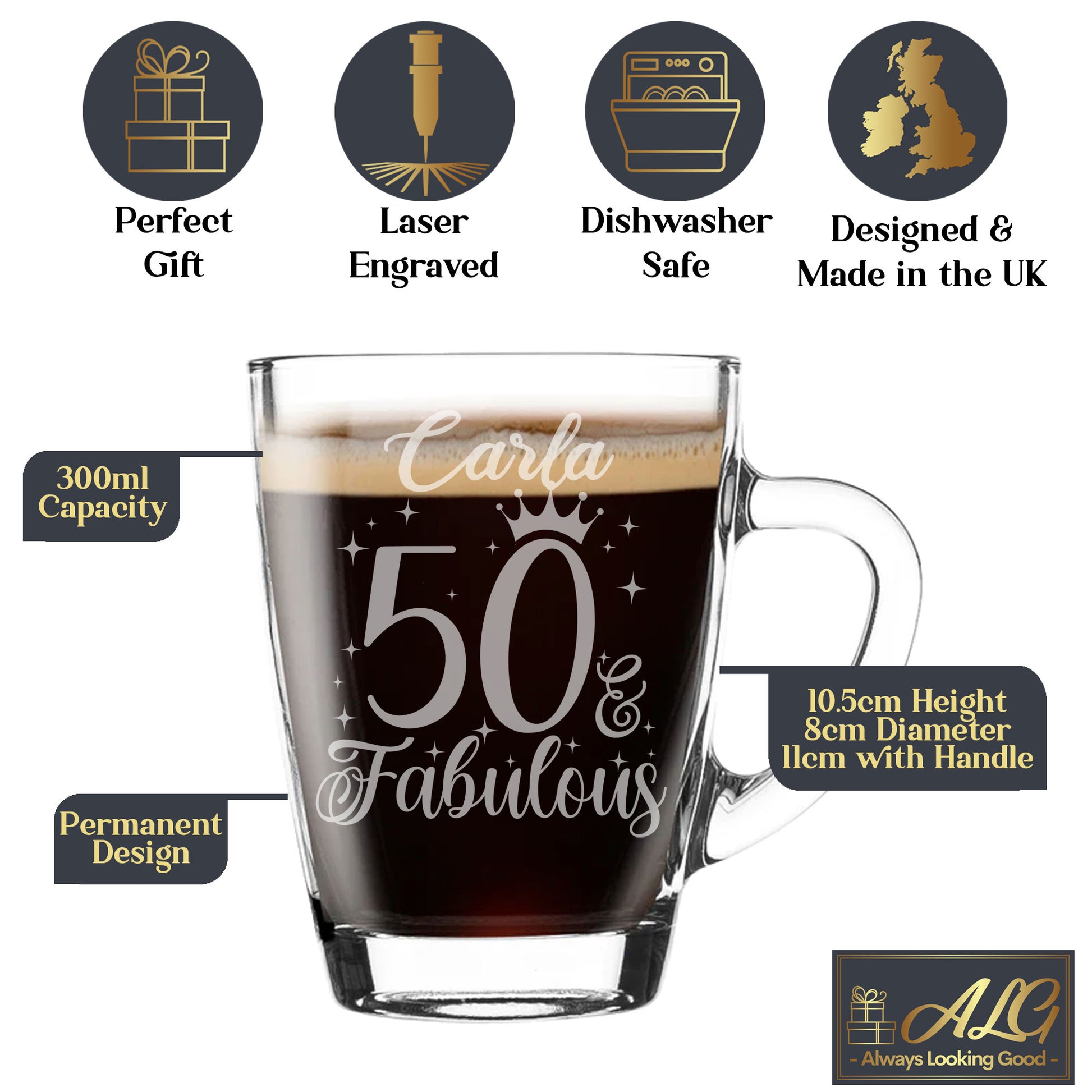 Glass Coffee Mug