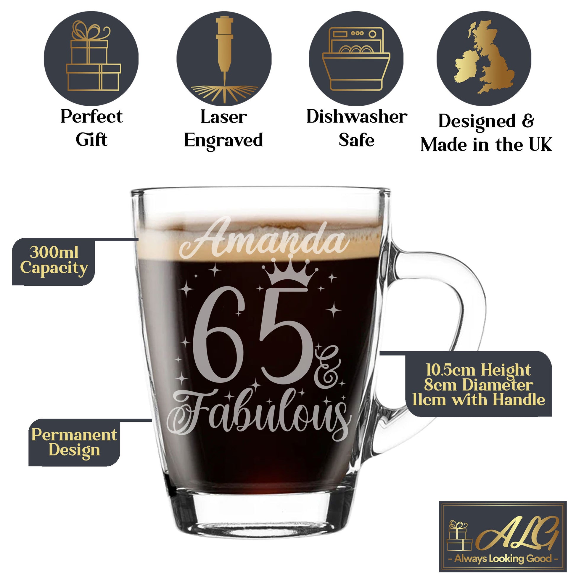 Glass Coffee Mug