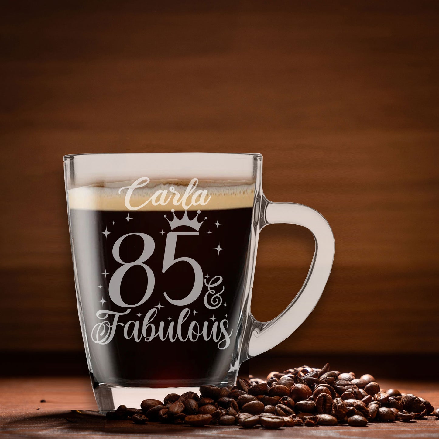 Glass Coffee Mug