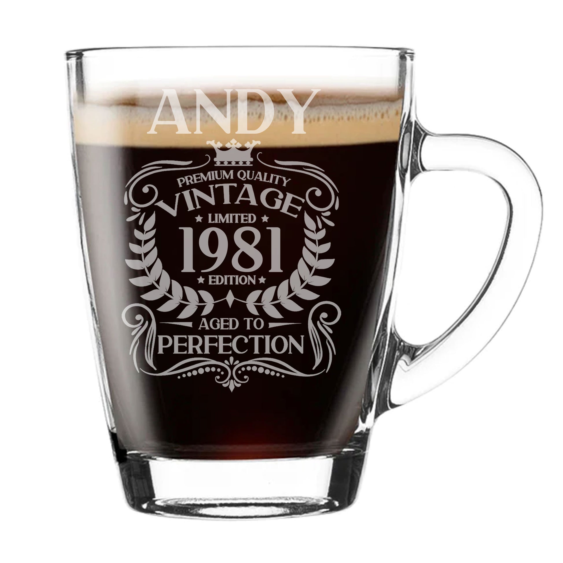 Glass Coffee Mug
