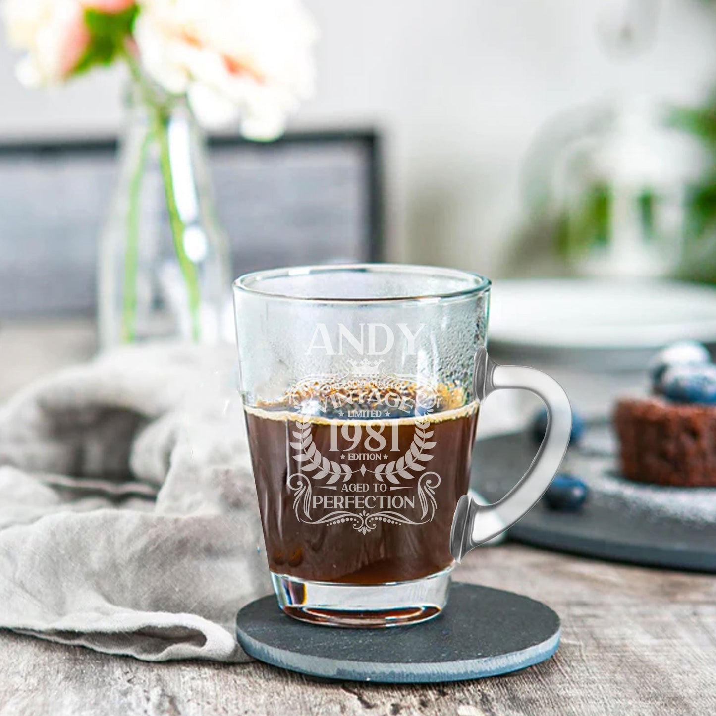 Glass Coffee Mug