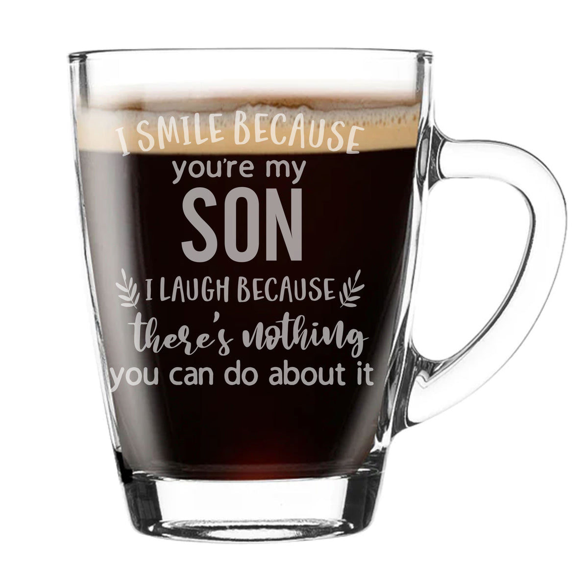 Glass Coffee Mug