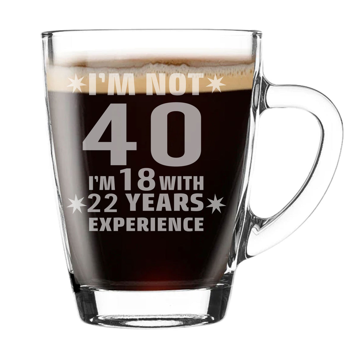 Glass Coffee Mug