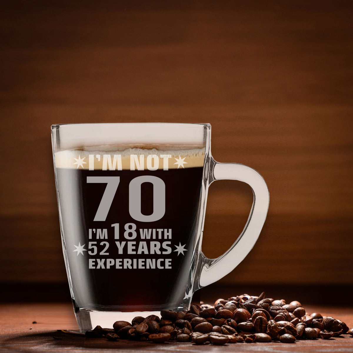 Glass Coffee Mug