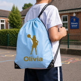 Sky Blue Gym Sac