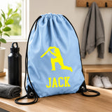 Sky Blue Gym Sac