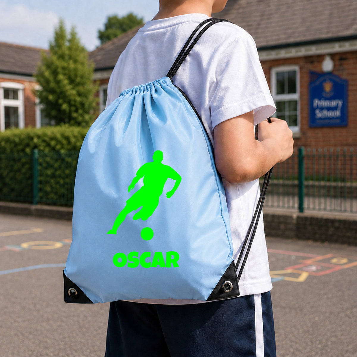 Sky Blue Gym Sac