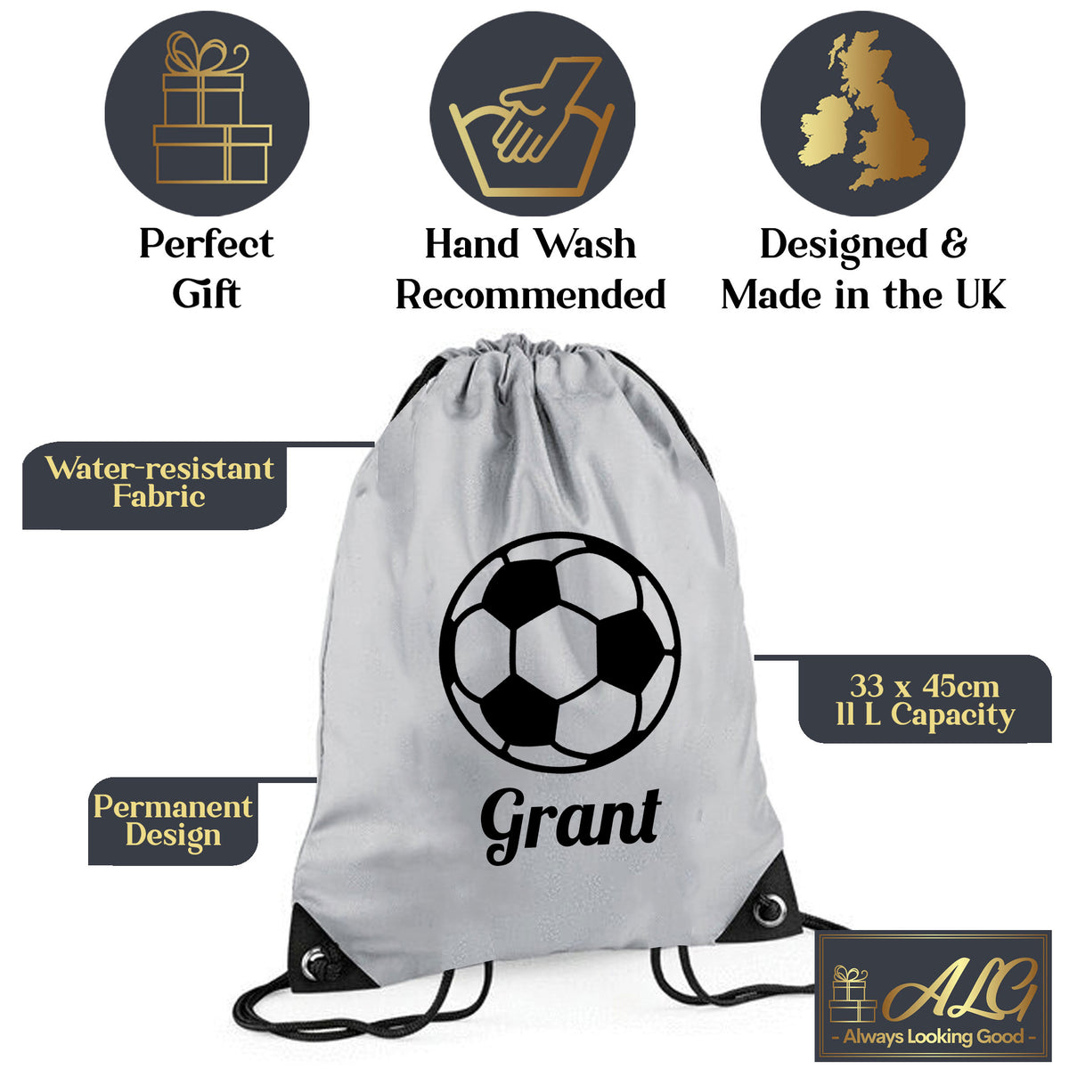 Ice Silver Gym Sac