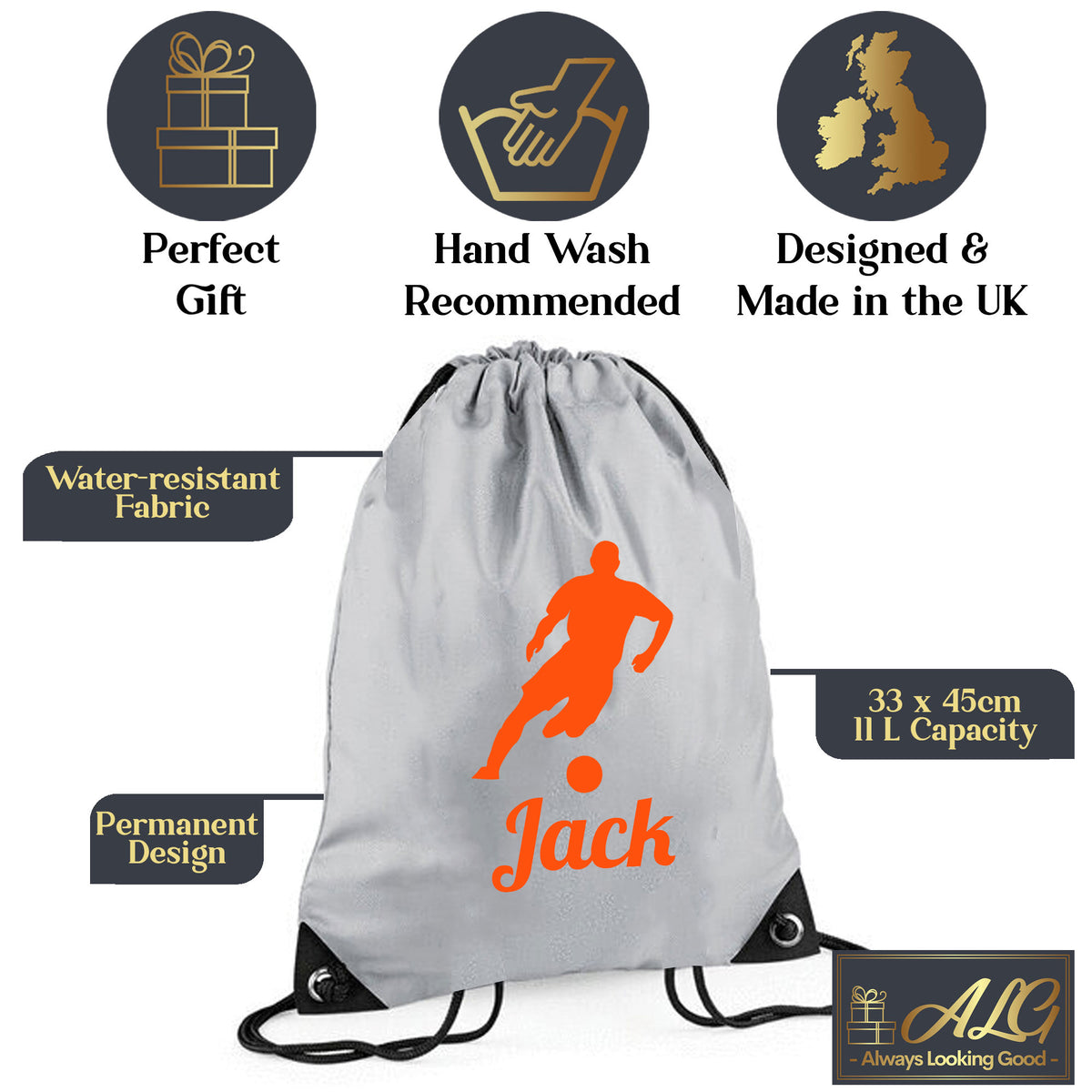 Ice Silver Gym Sac