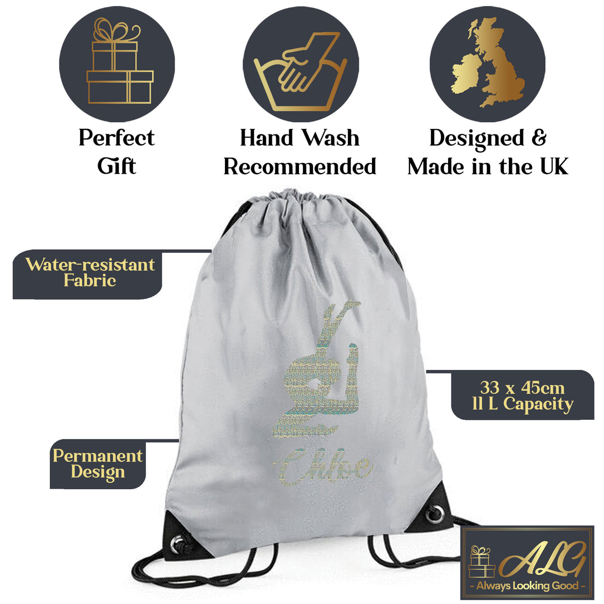Ice Silver Gym Sac