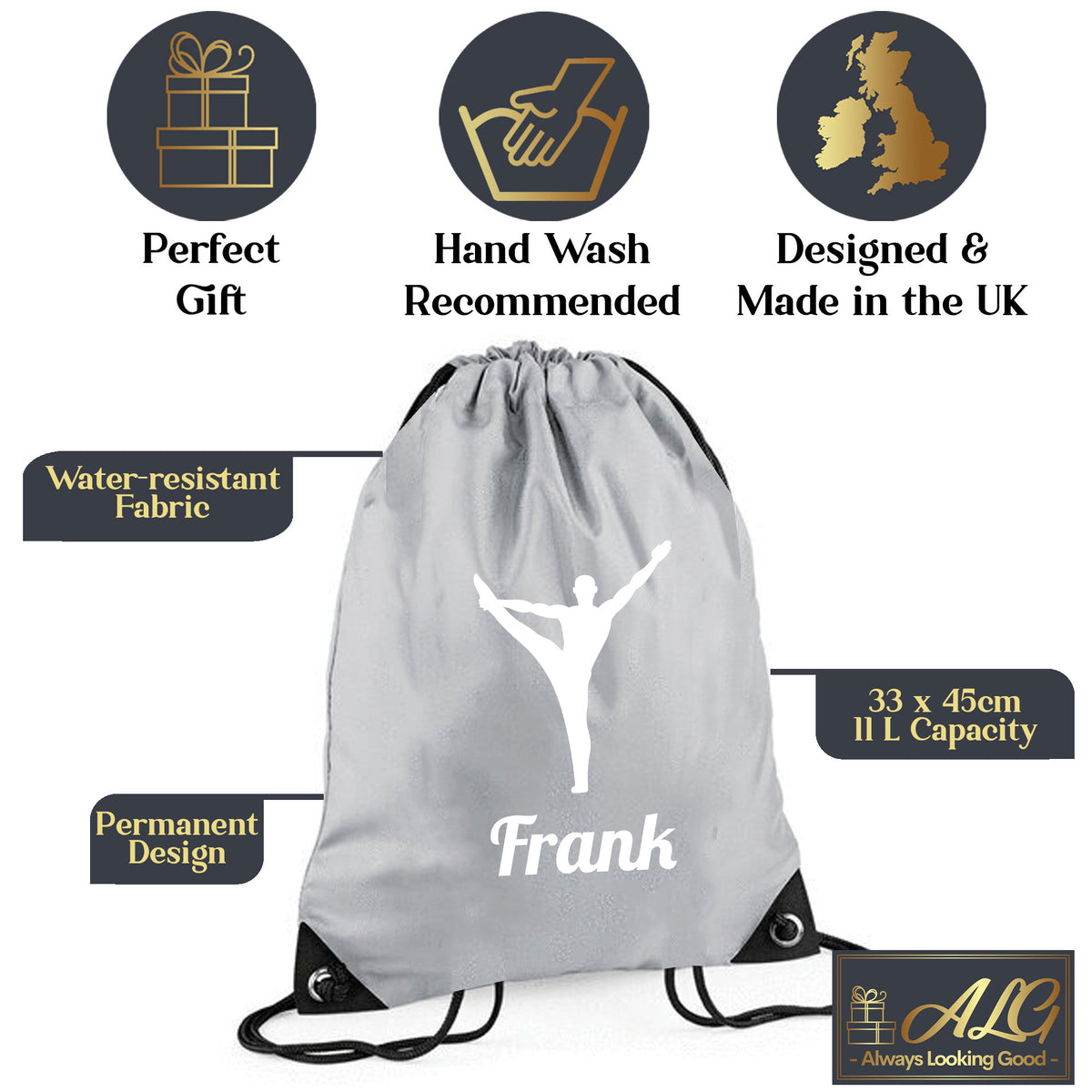 Ice Silver Gym Sac