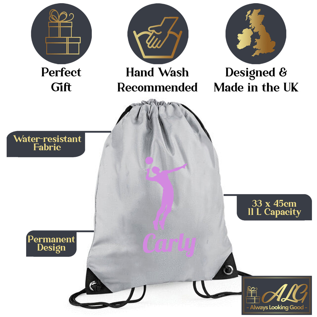 Ice Silver Gym Sac