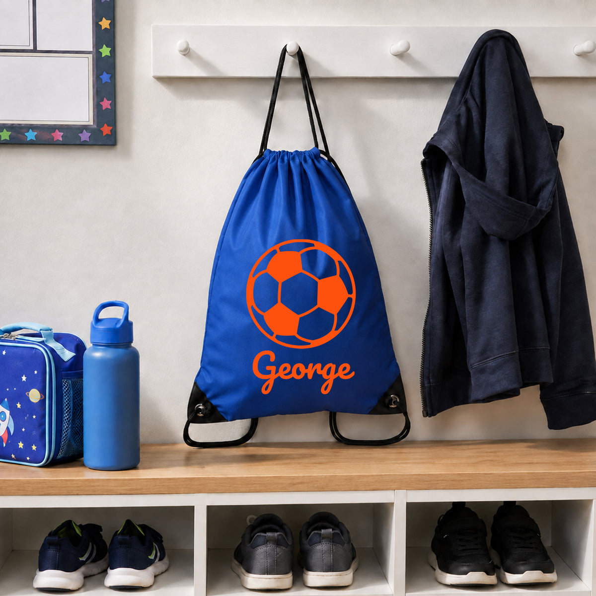 Royal Blue Gym Sac