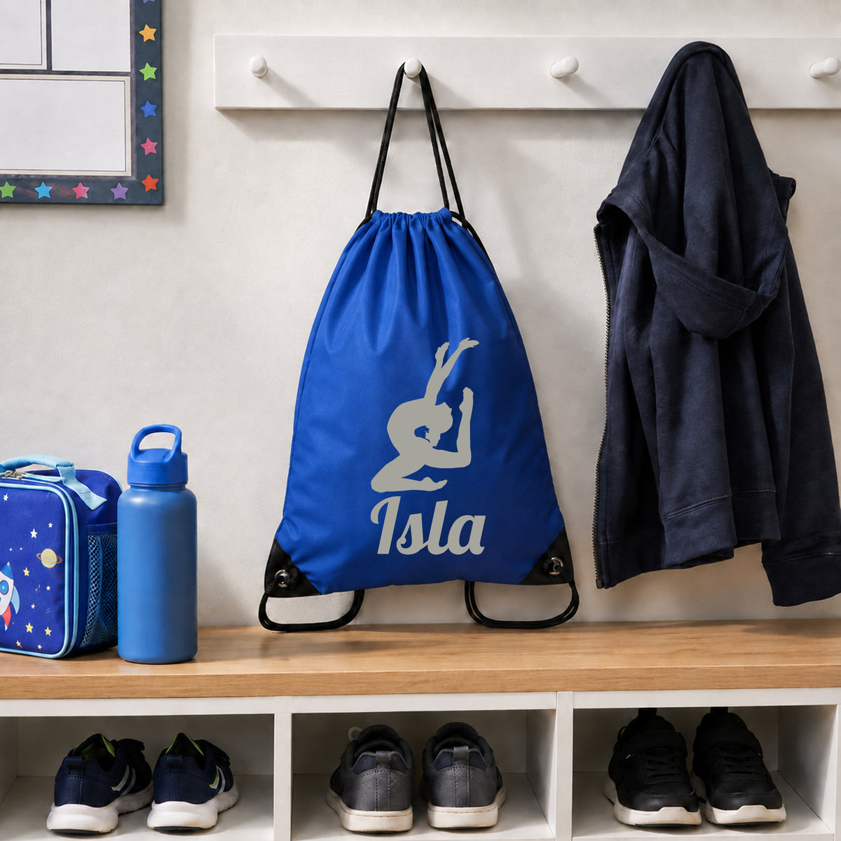 Royal Blue Gym Sac