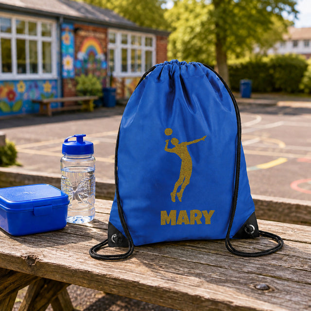 Royal Blue Gym Sac