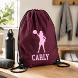 Burgundy Gym Sac
