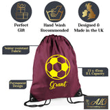 Burgundy Gym Sac