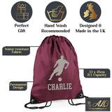 Burgundy Gym Sac