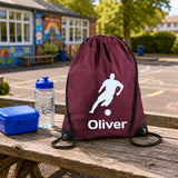 Burgundy Gym Sac
