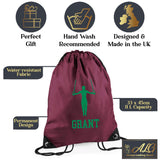Burgundy Gym Sac