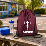 Burgundy Gym Sac