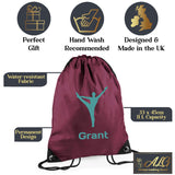 Burgundy Gym Sac