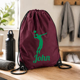 Burgundy Gym Sac