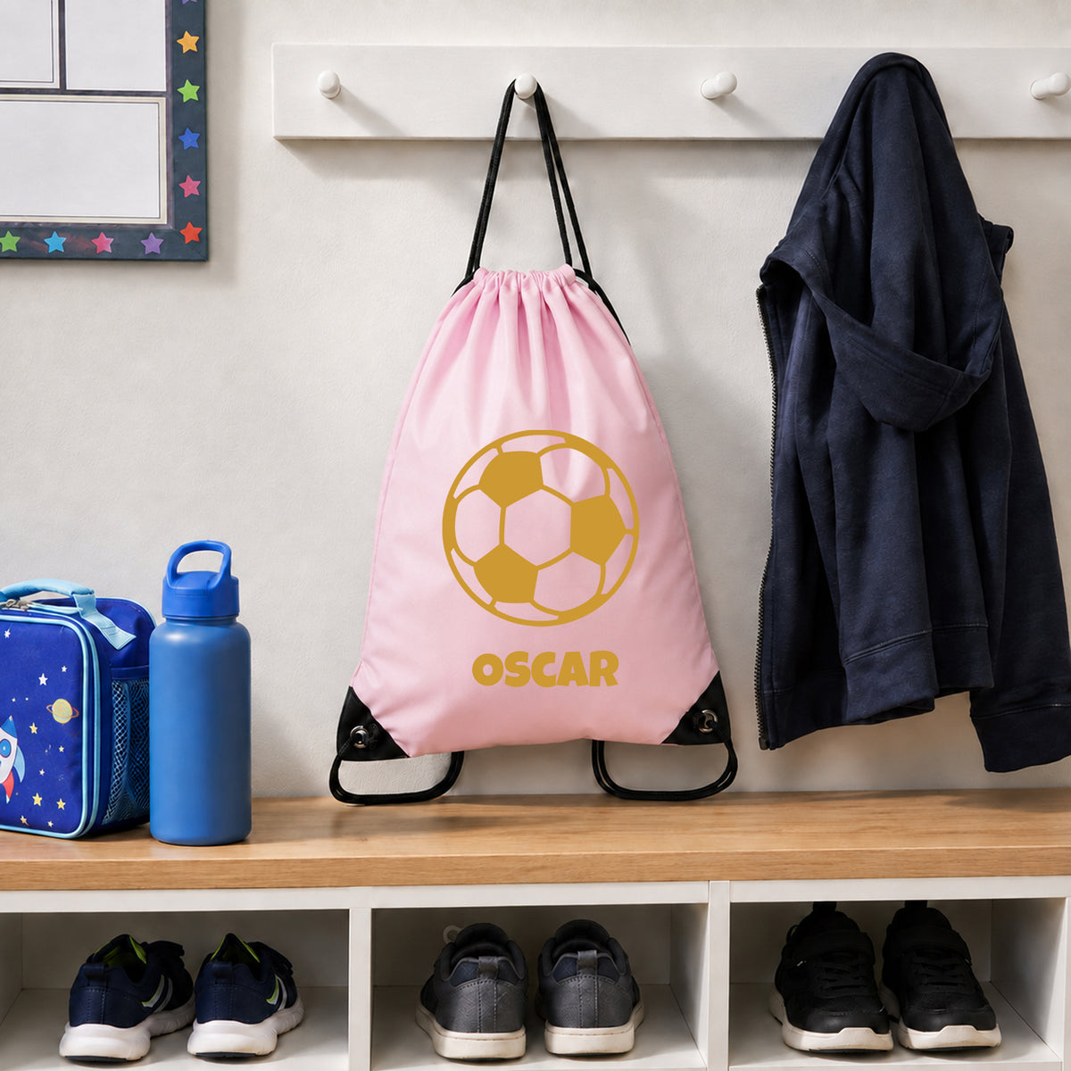 Baby Pink Gym Sac