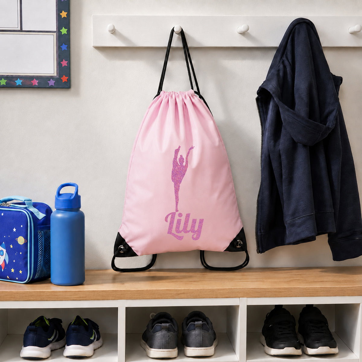 Baby Pink Gym Sac