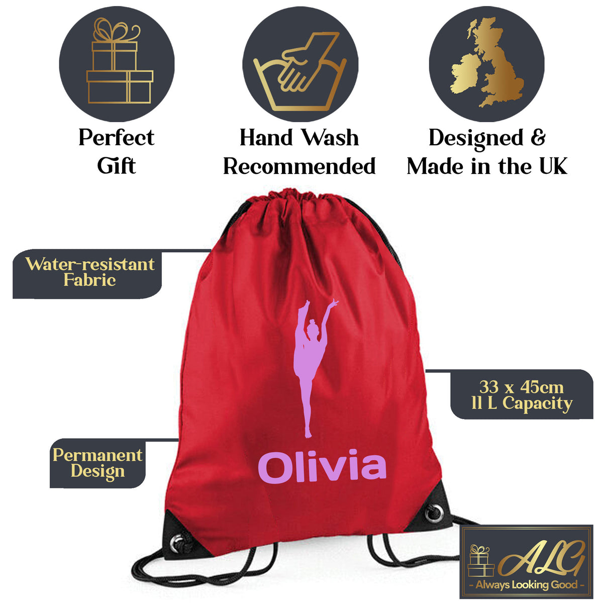 Red Gym Sac
