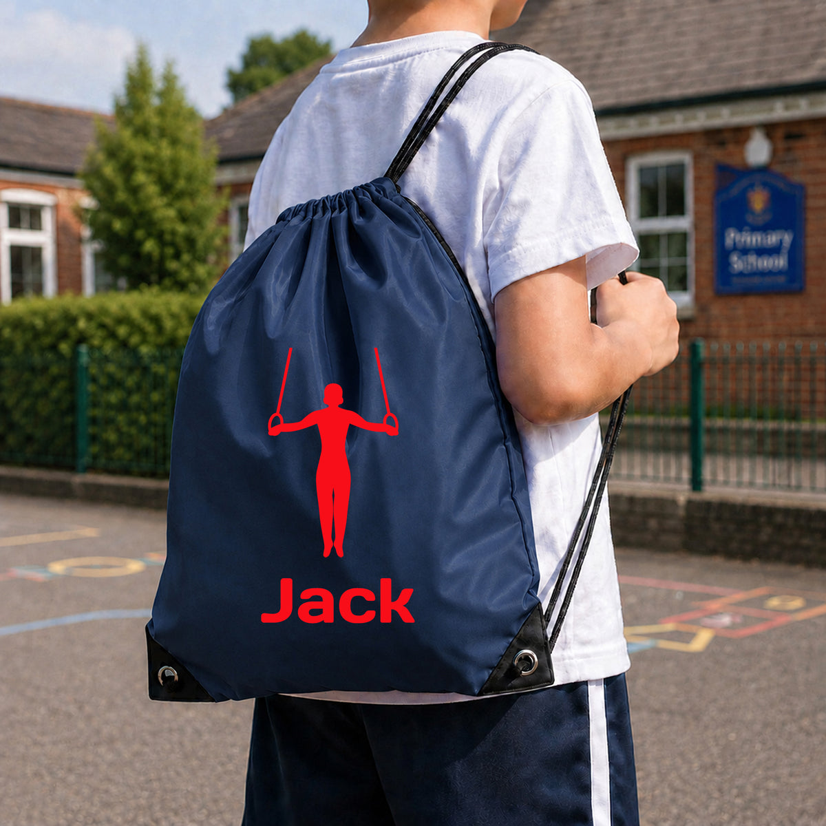 Navy Gym Sac