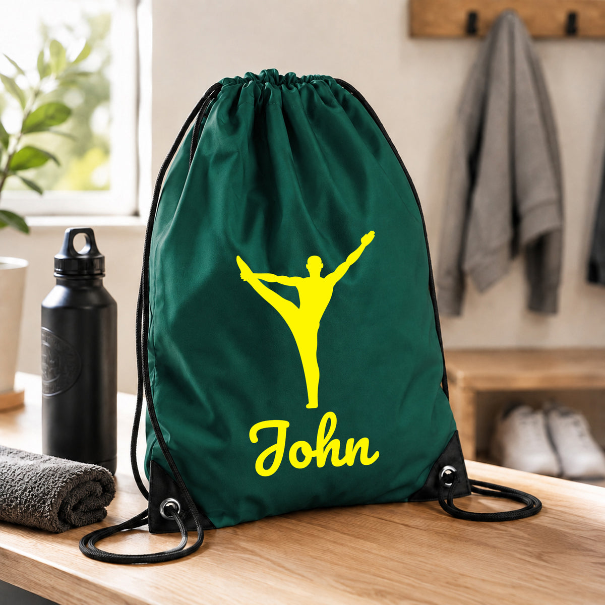 Bottle Green Gym Sac