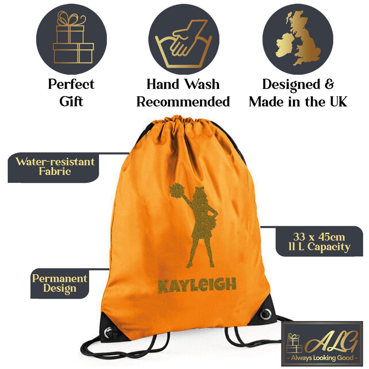 Orange Gym Sac