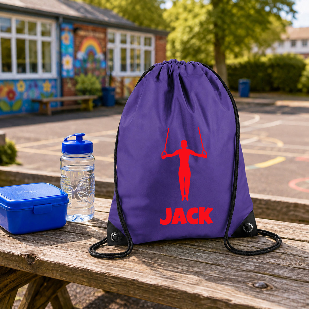 Purple Gym Sac