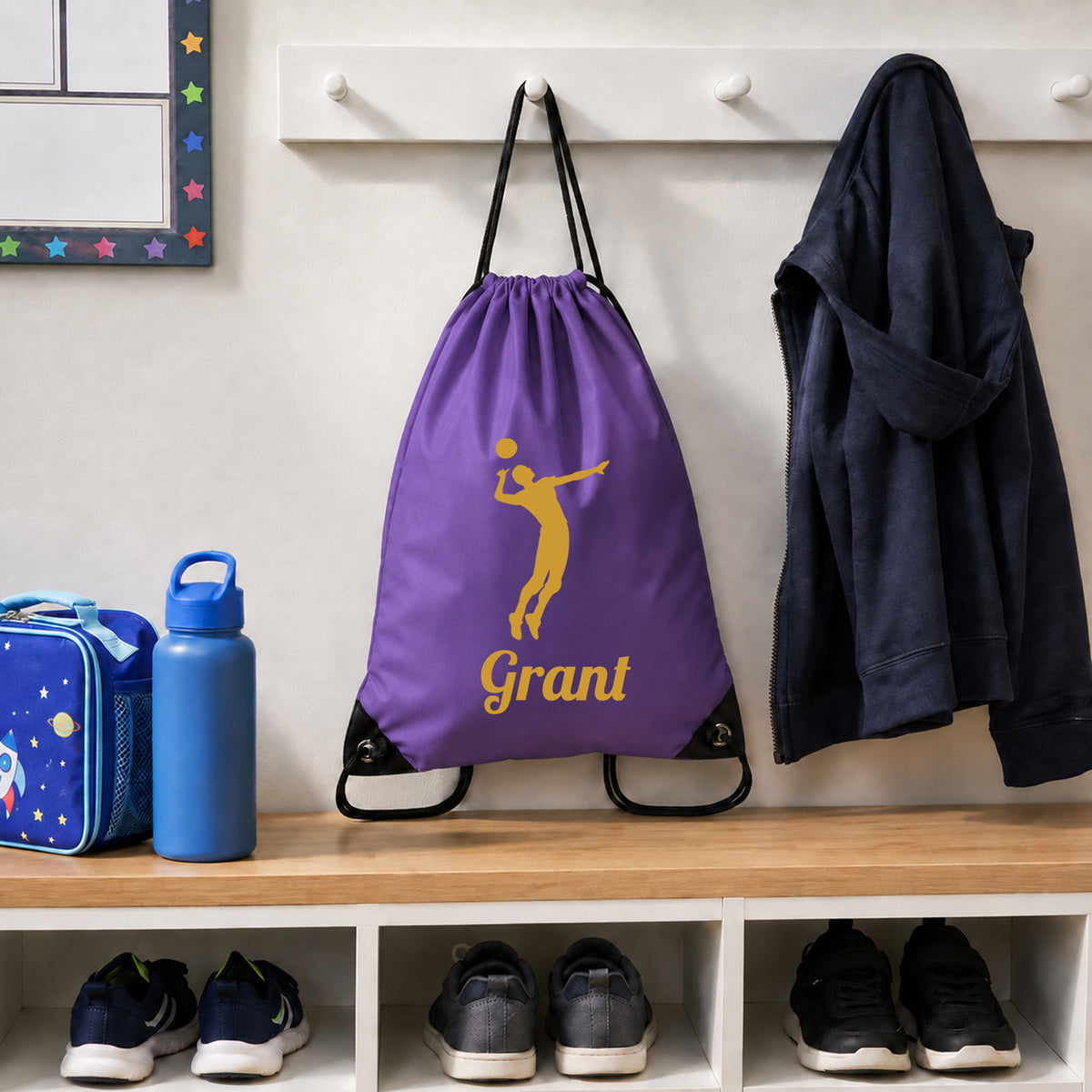 Purple Gym Sac