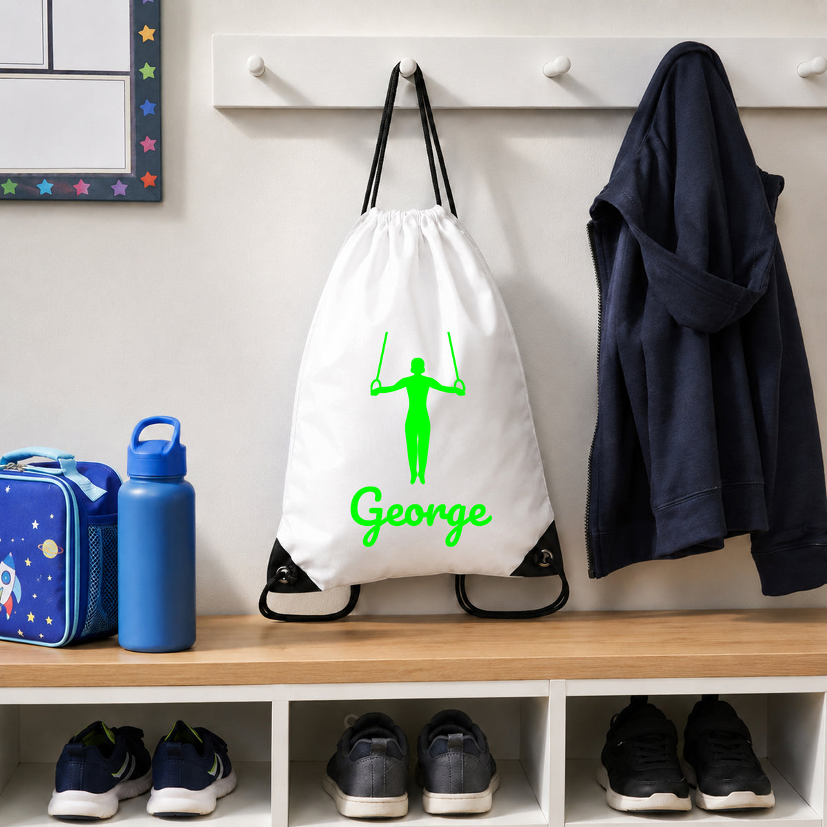 White Gym Sac