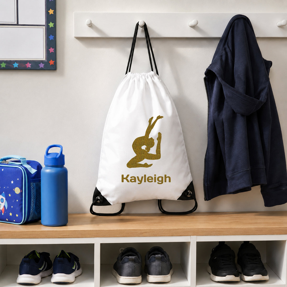 White Gym Sac