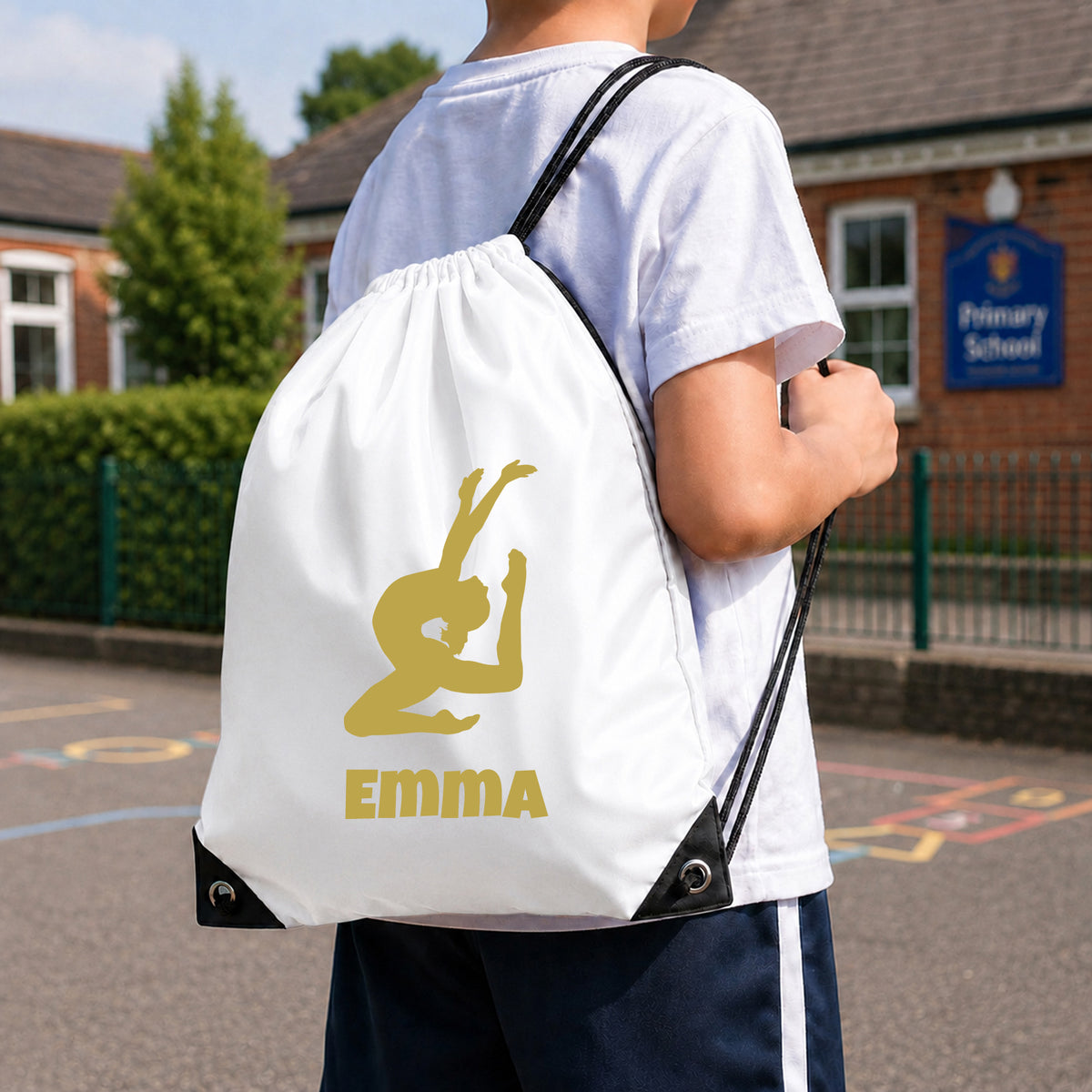 White Gym Sac