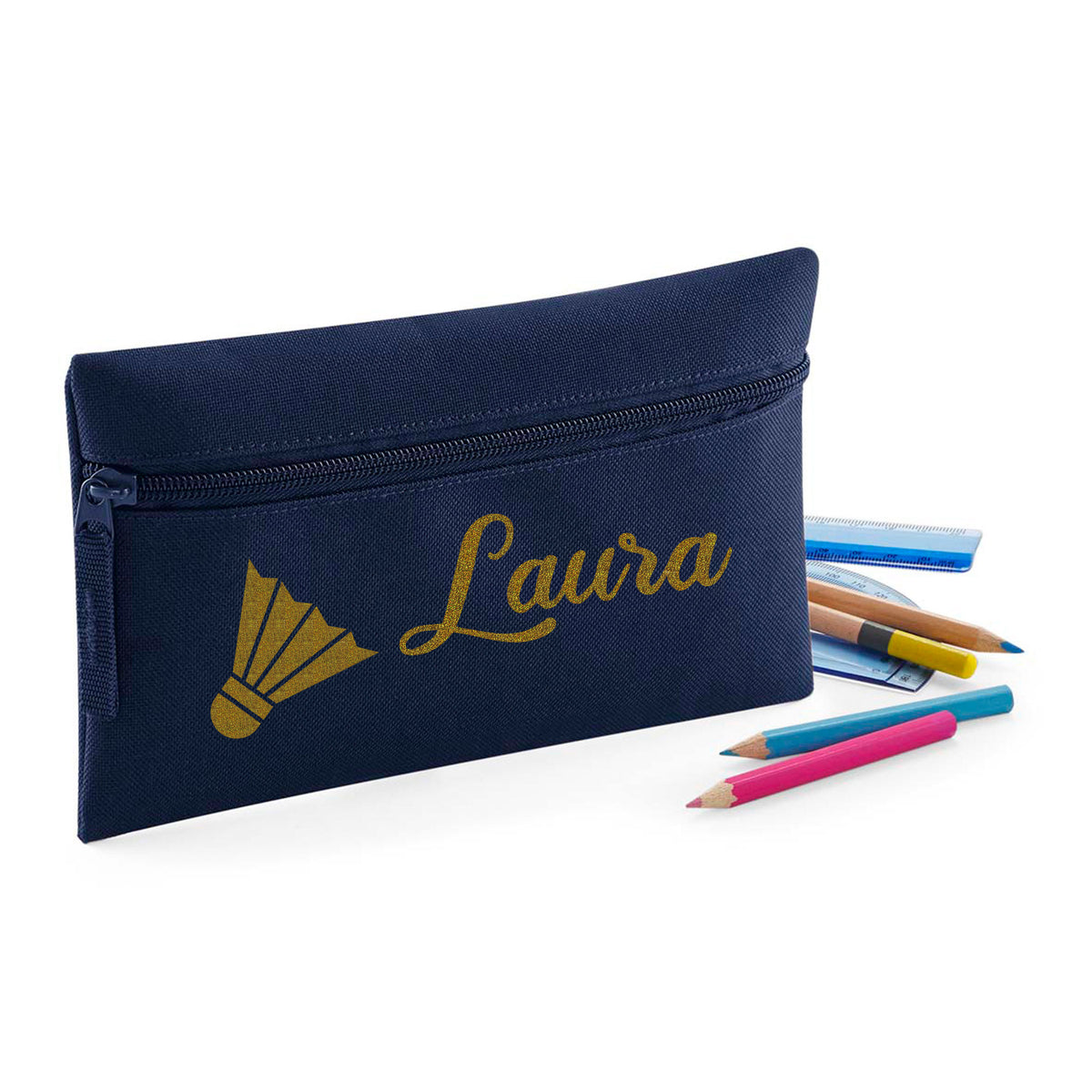 Navy Pencil Case