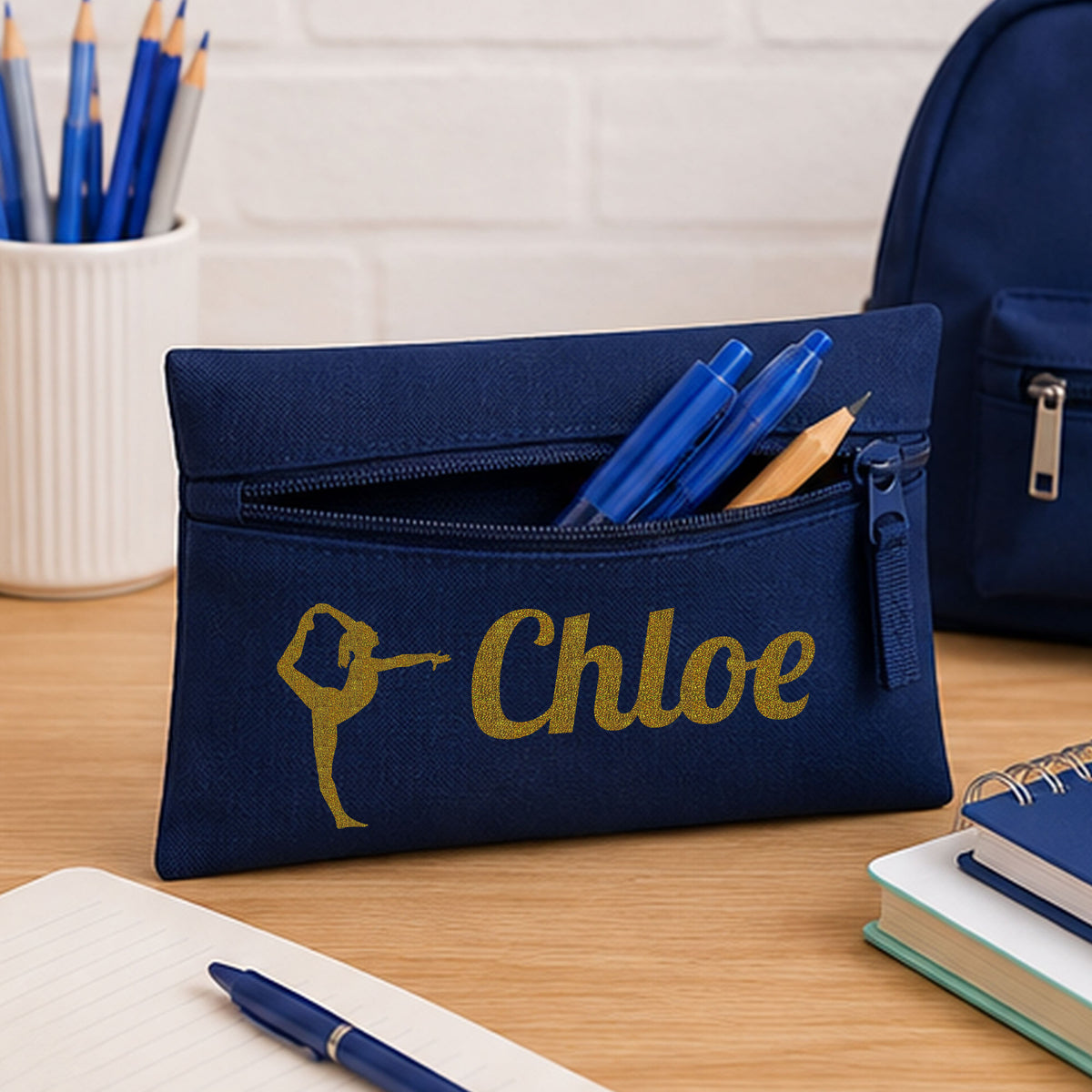 Navy Pencil Case
