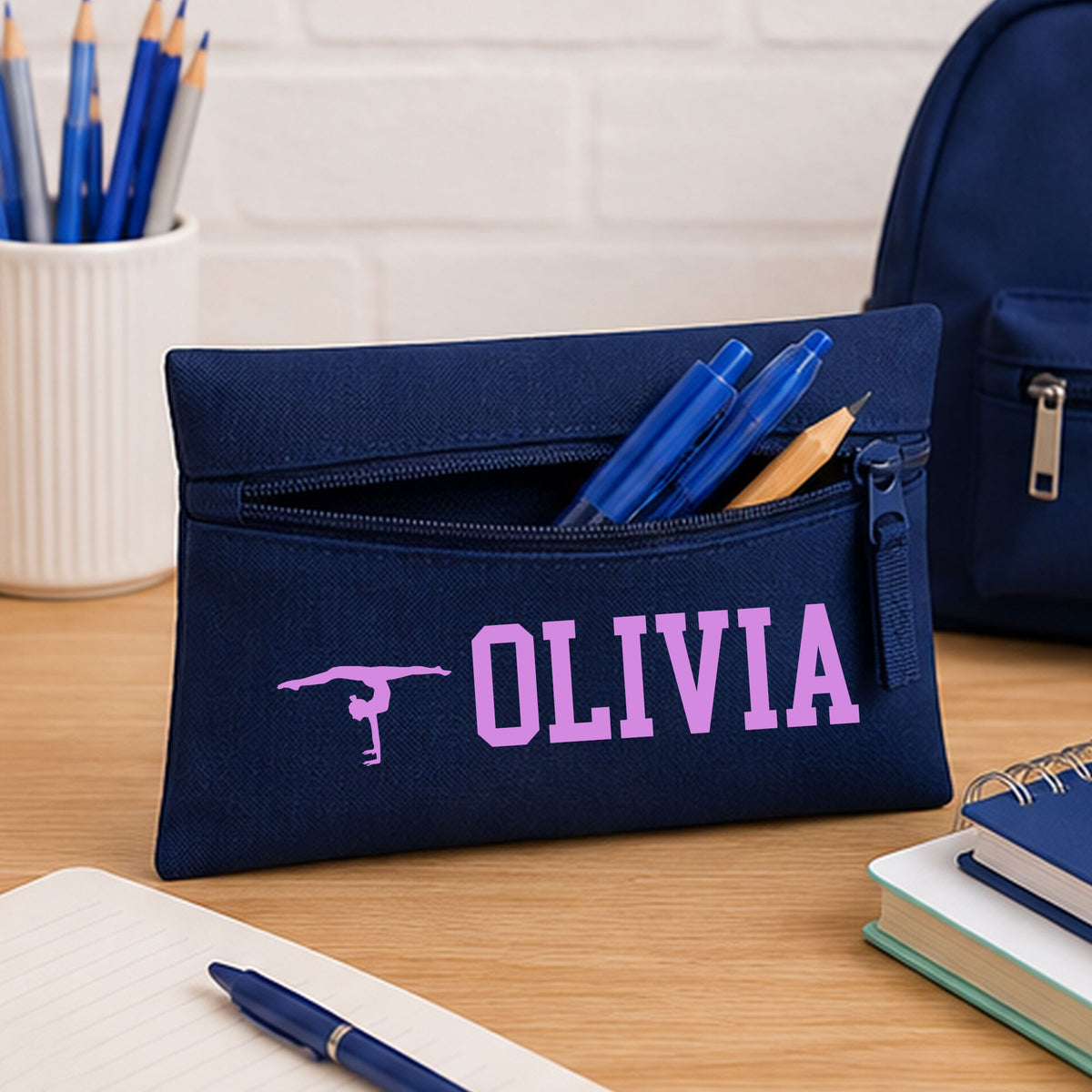 Navy Pencil Case