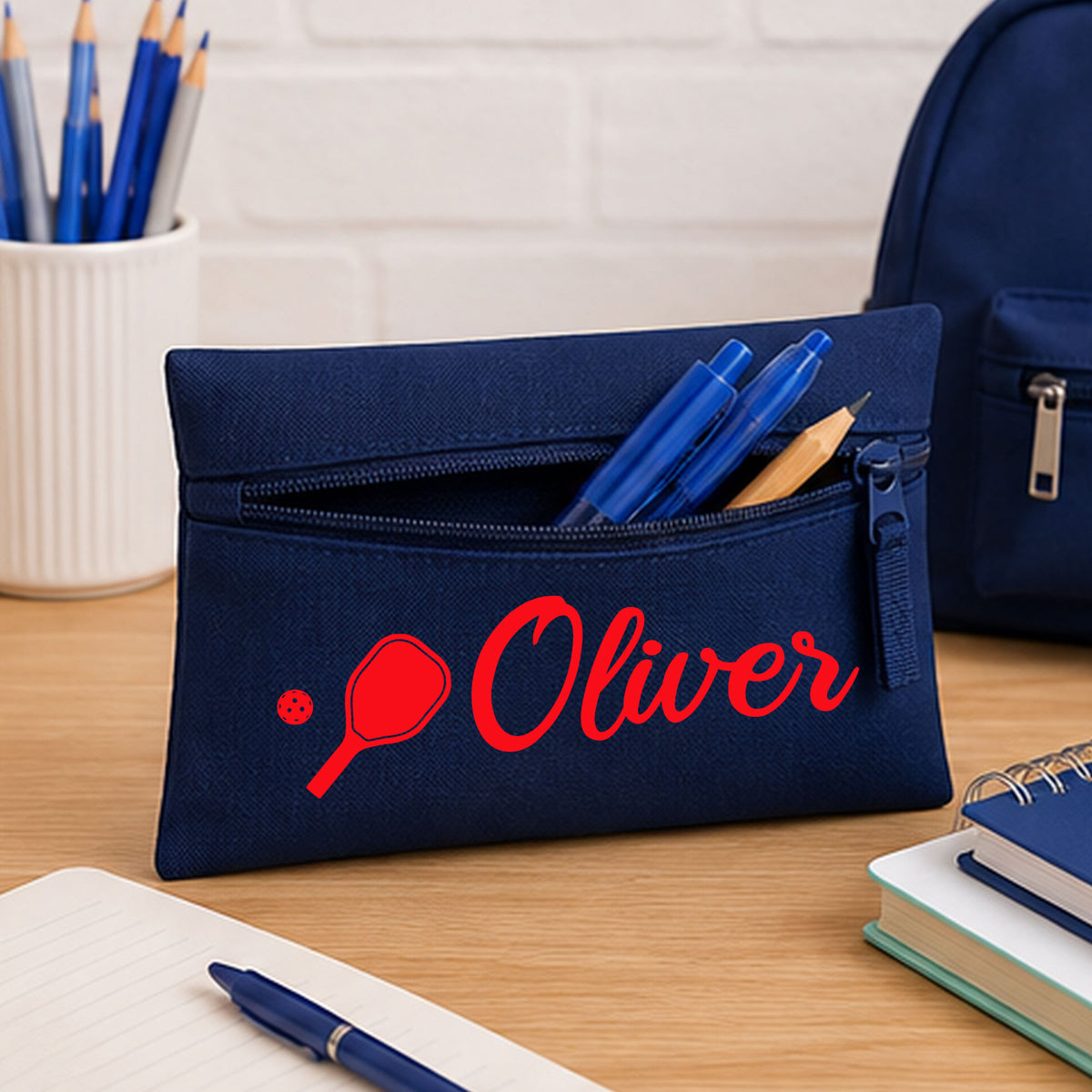 Navy Pencil Case