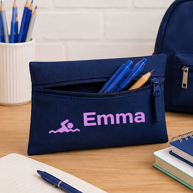 Navy Pencil Case
