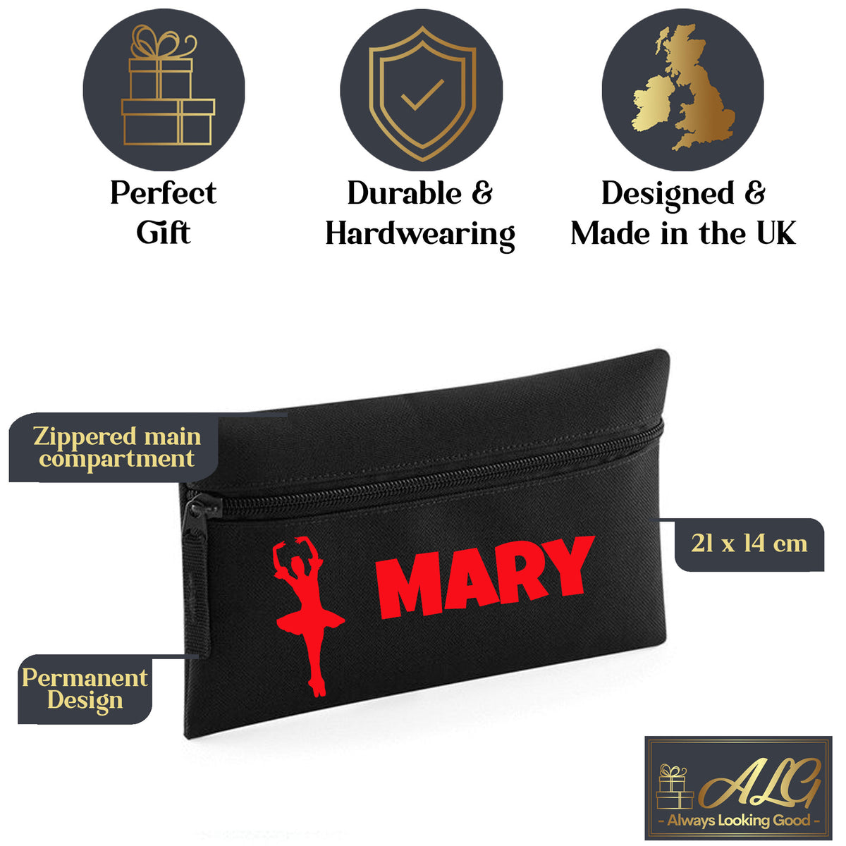 Black Pencil Case