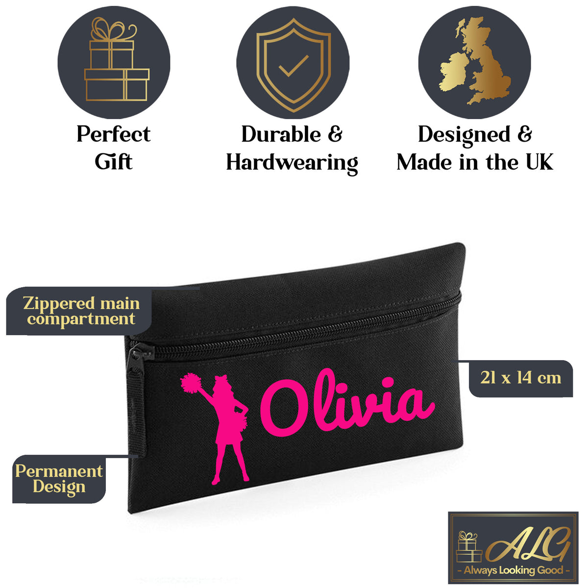 Black Pencil Case