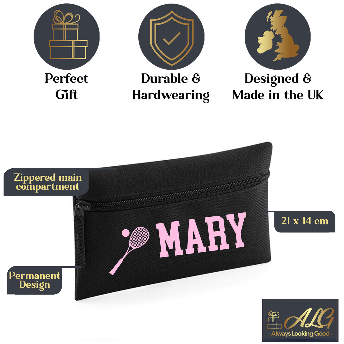 Black Pencil Case