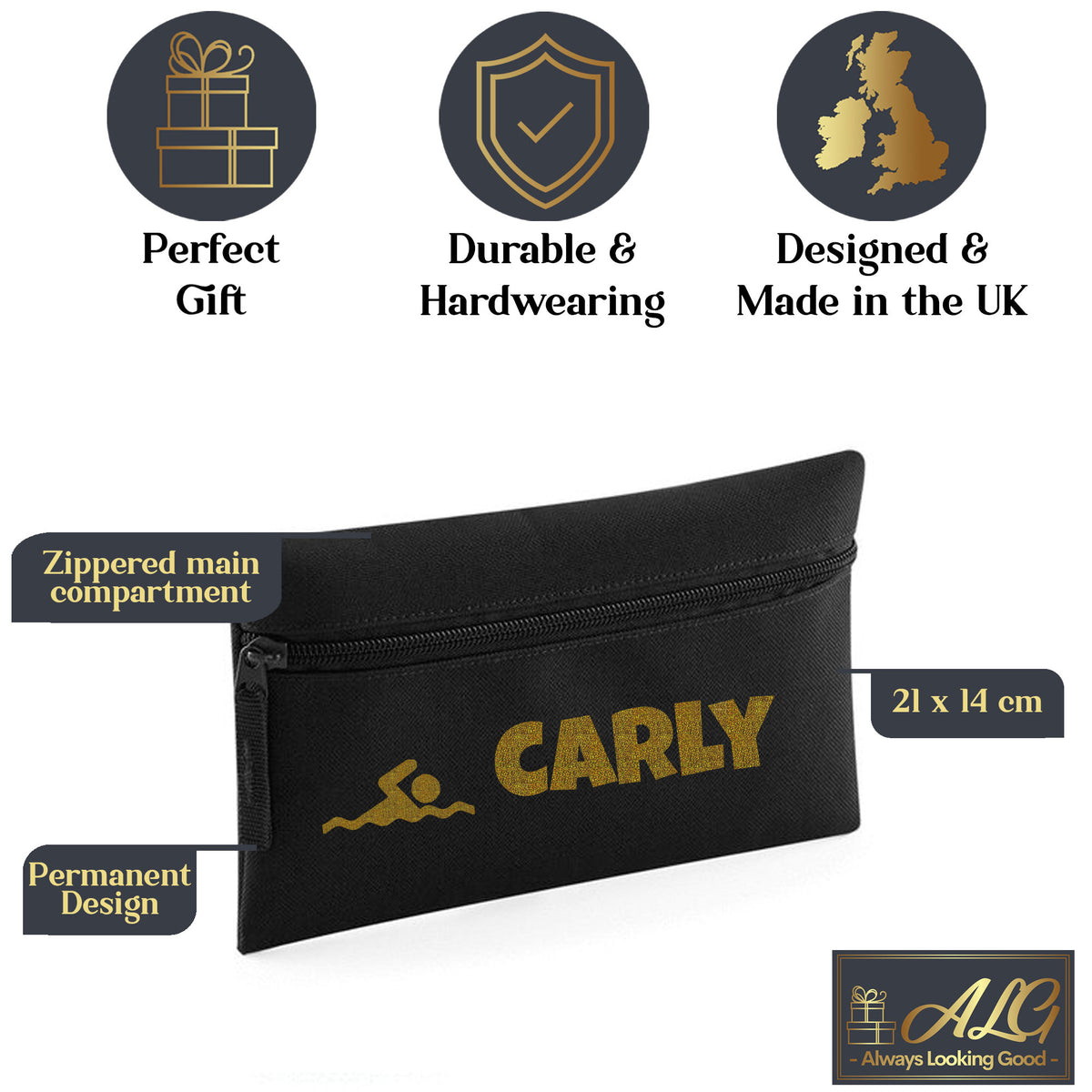 Black Pencil Case