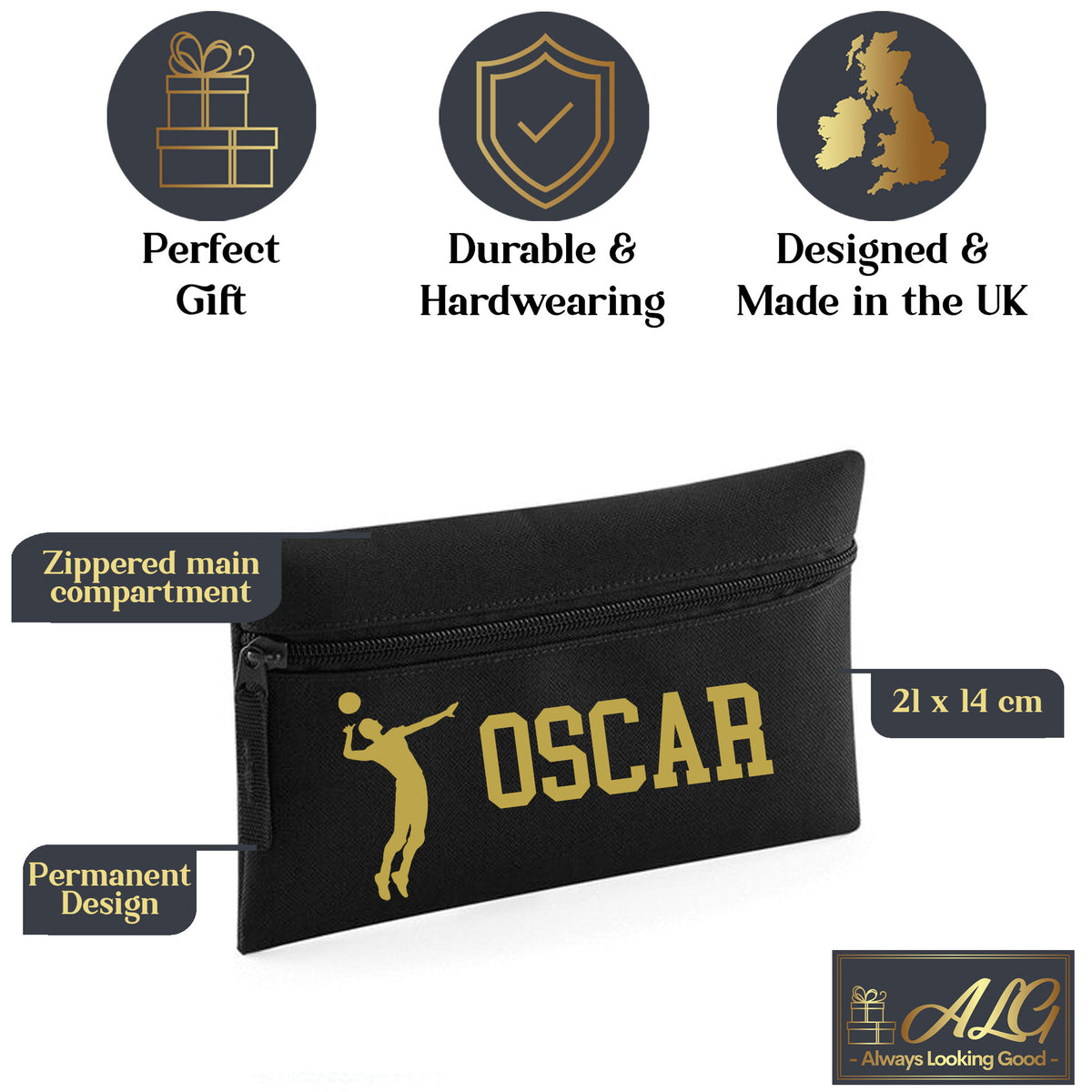 Black Pencil Case
