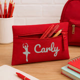 Red Pencil Case