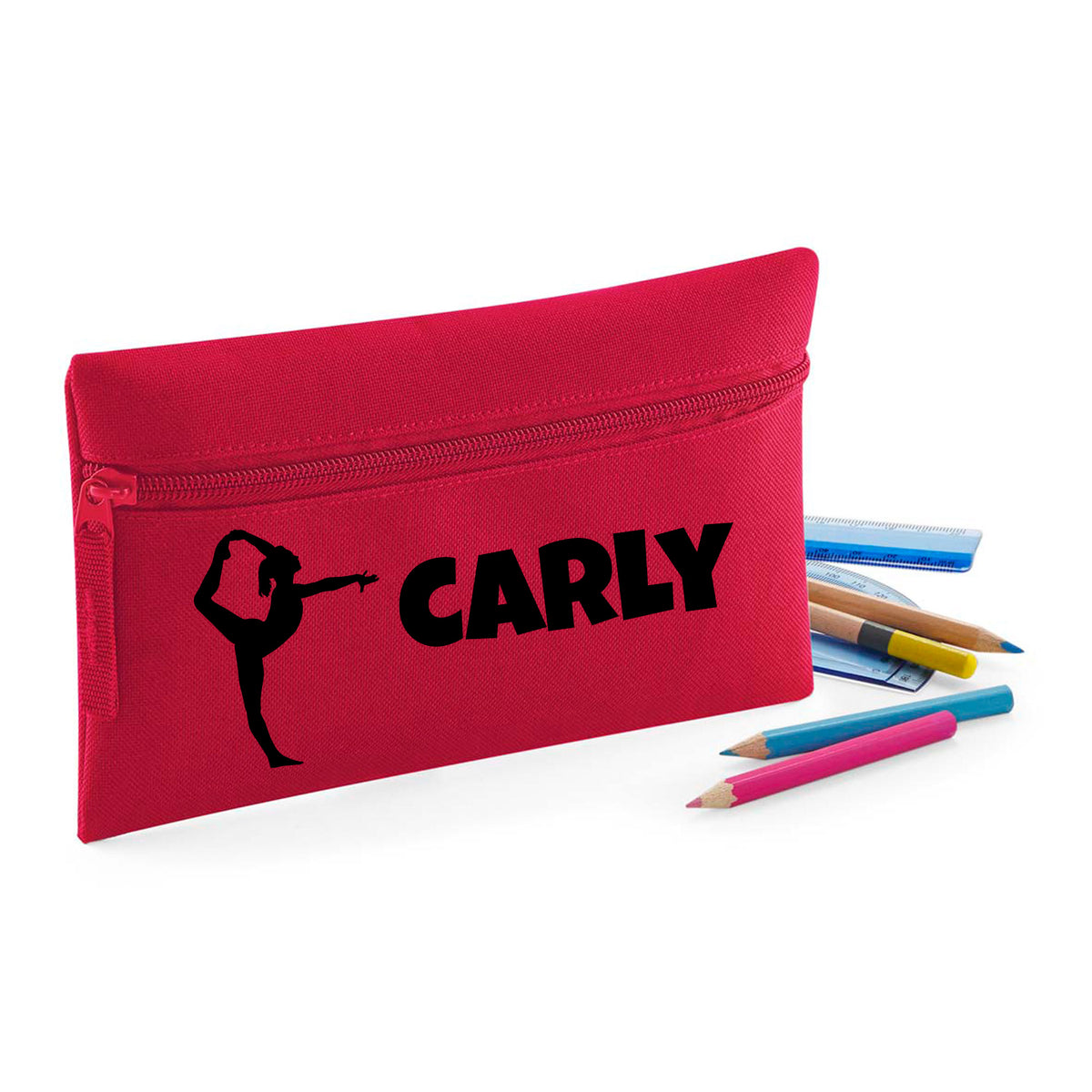 Red Pencil Case
